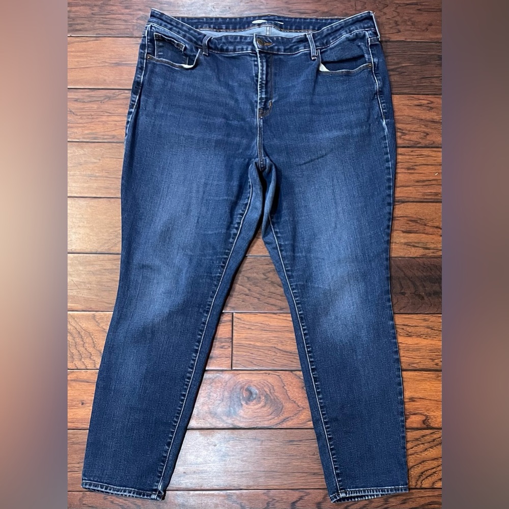 Old Navy Pop Icon Skinny Denim Jeans Women’s Plus Size 18 (39x29) - Picture 2 of 5